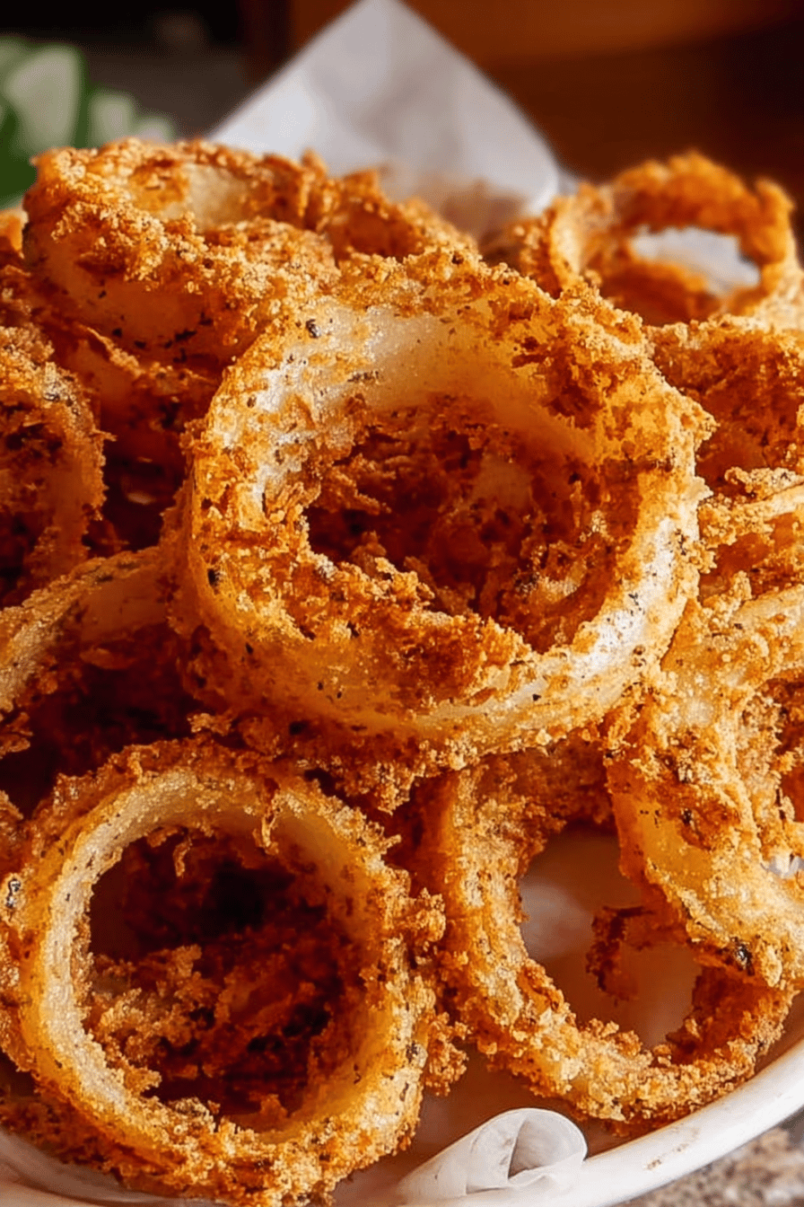 Deep Fried Onion Rings