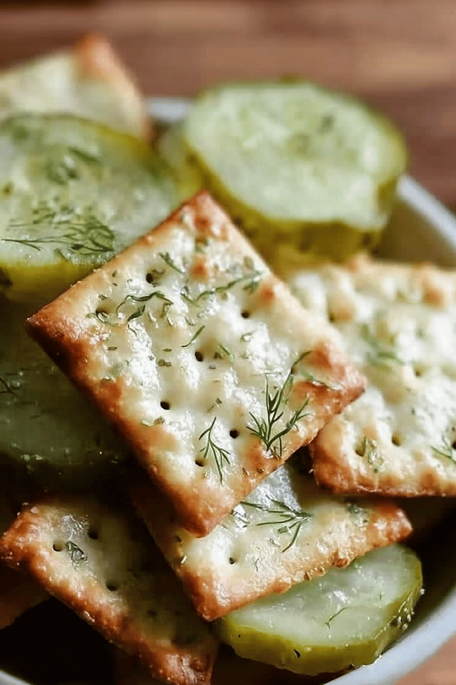 Dill Pickle Saltines