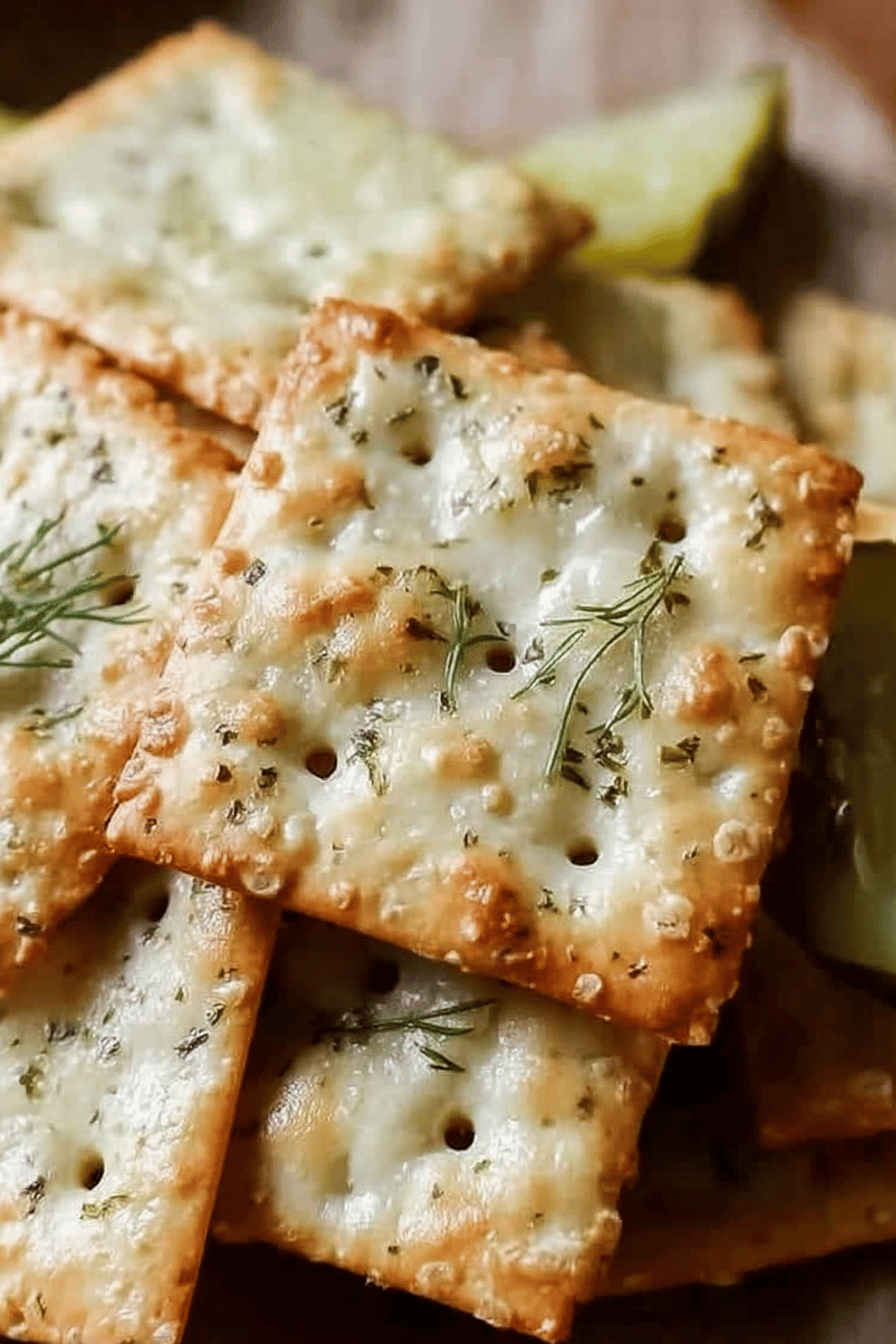 Dill Pickle Saltines