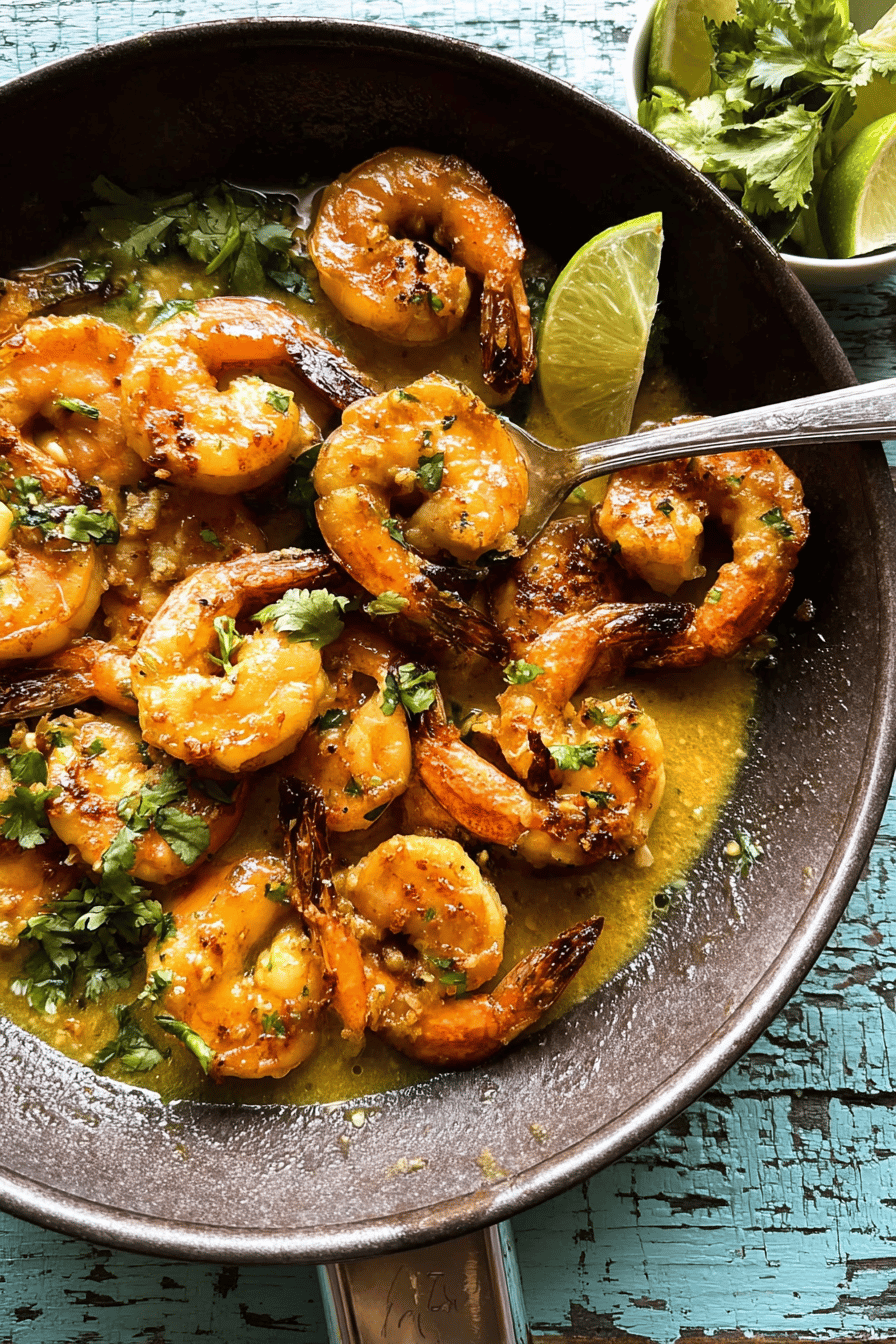 Honey Garlic Butter Shrimp