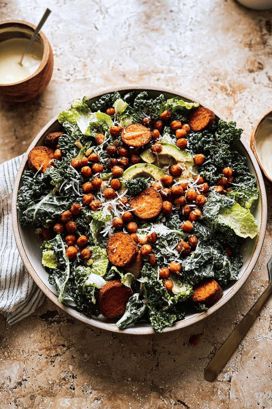 Kale Caesar Salad