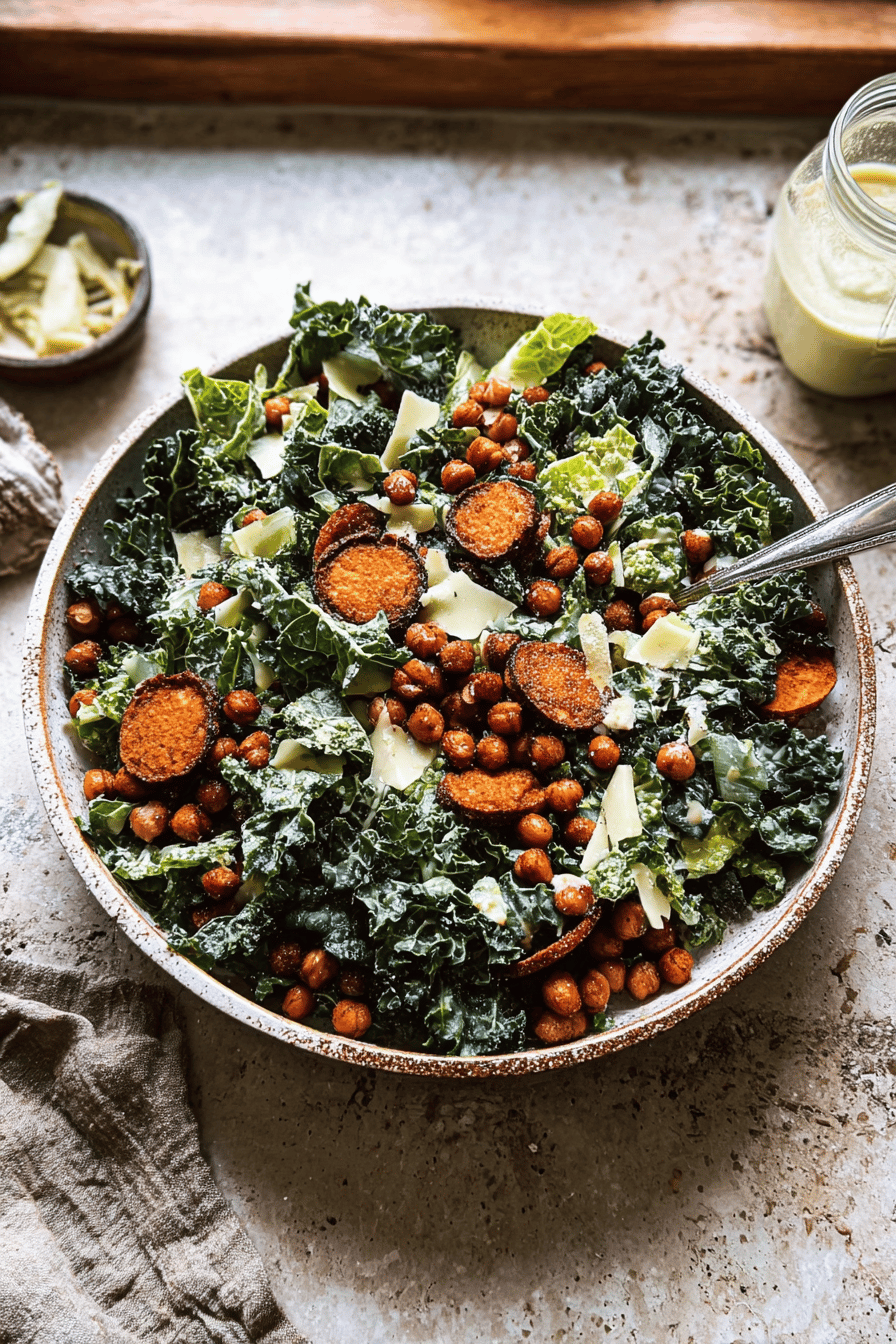 Kale Caesar Salad