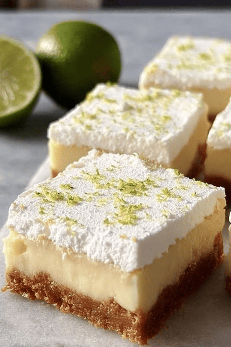Key Lime Pie Bars
