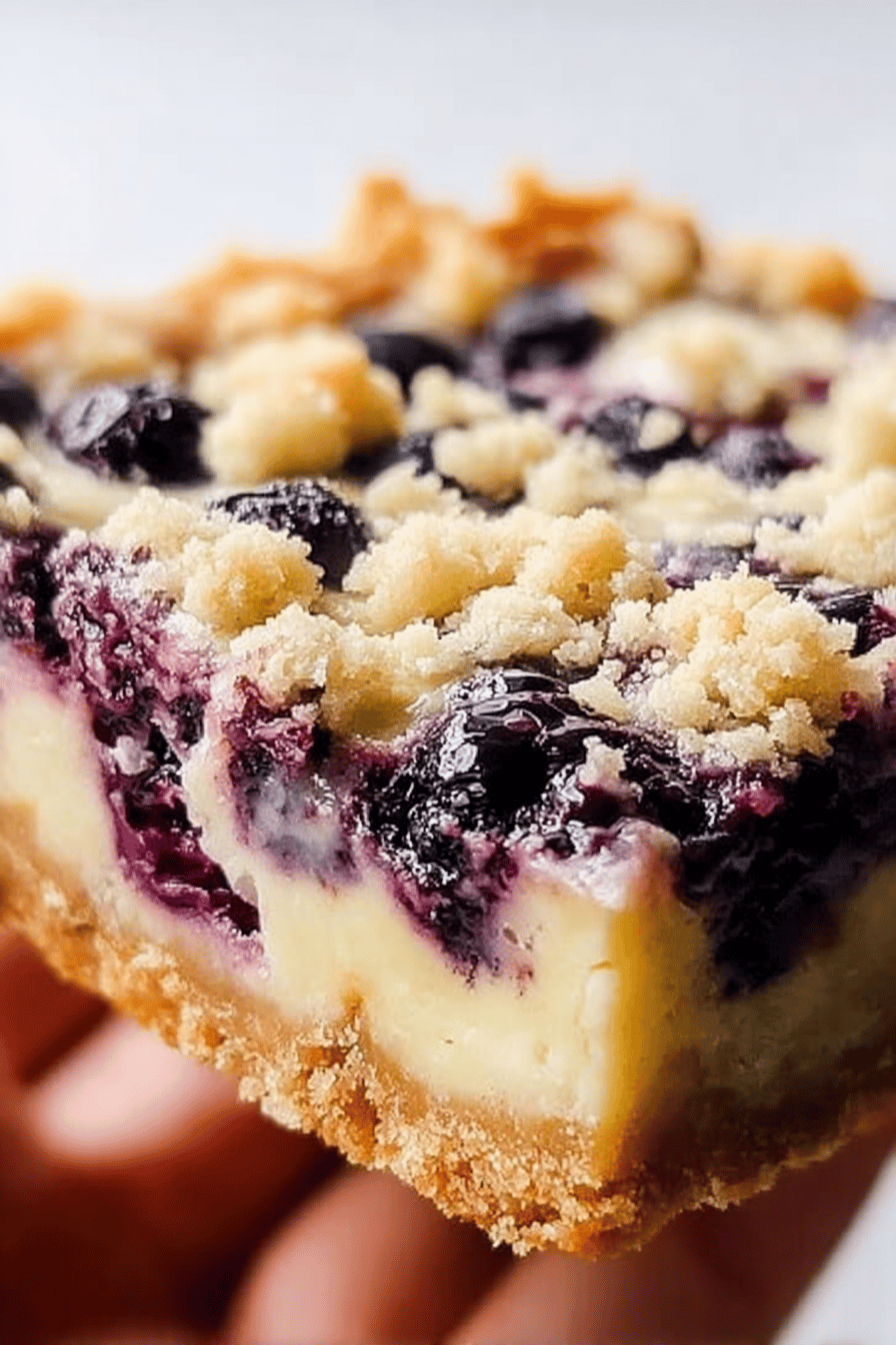 Lemon Blueberry Pie Bars