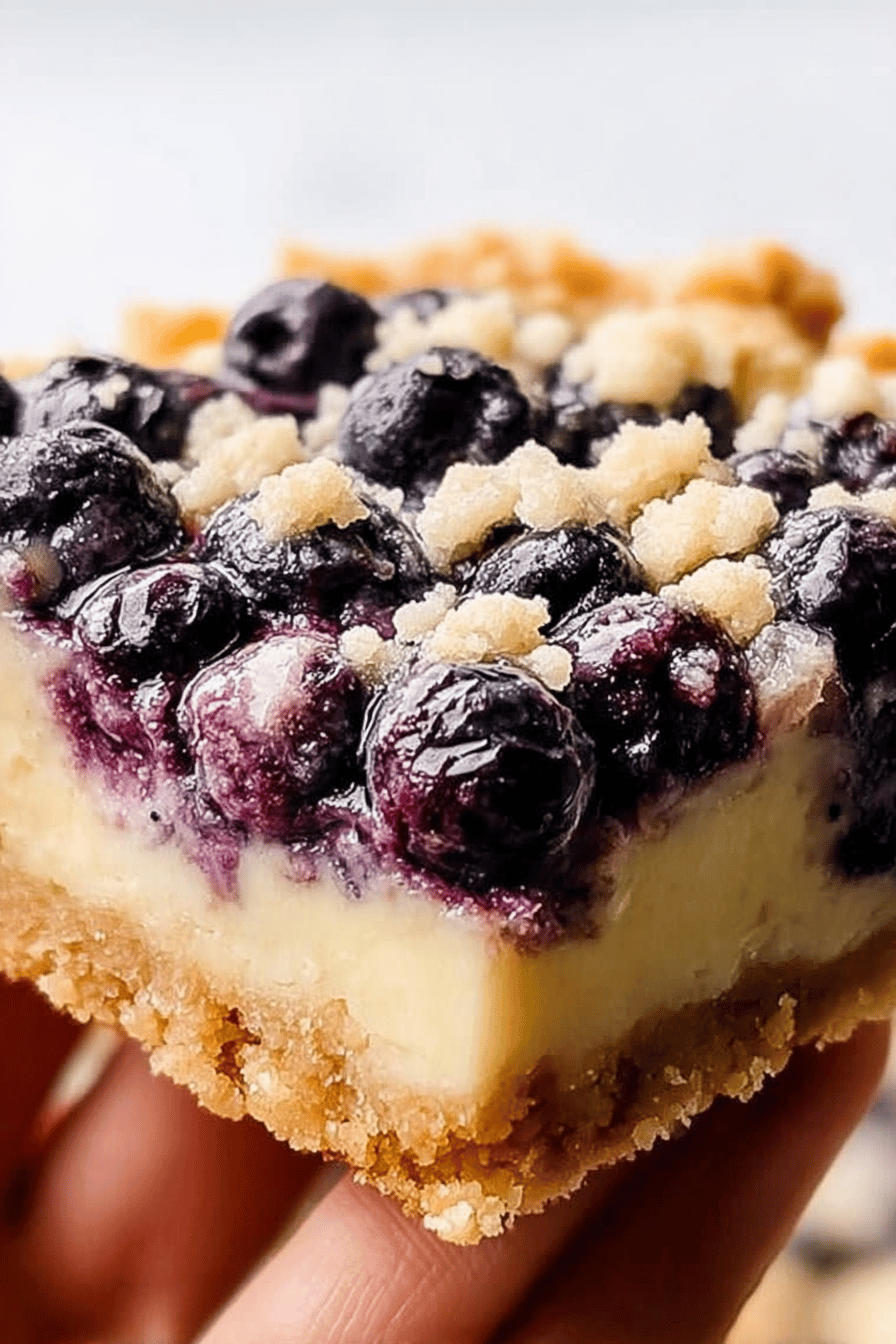 Lemon Blueberry Pie Bars