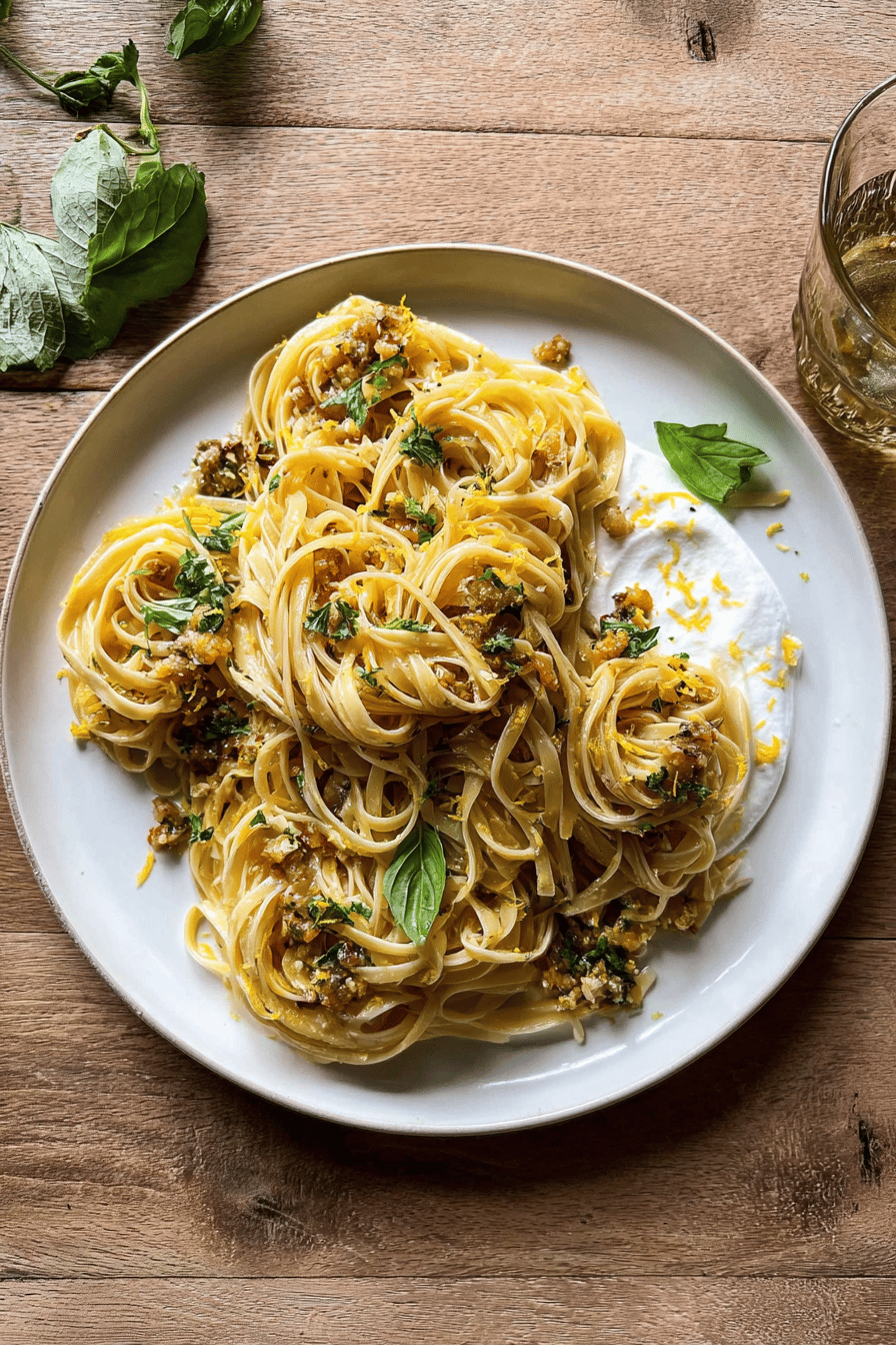 Lemon Butter Pasta