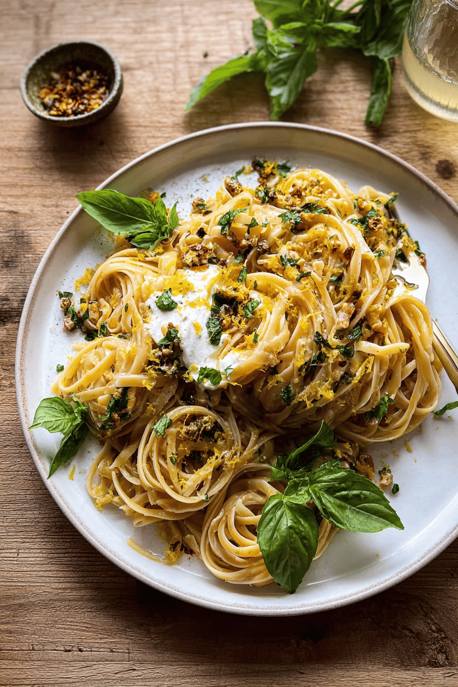 Lemon Butter Pasta