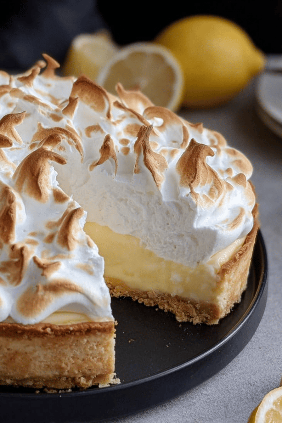 Lemon Meringue Cheesecake