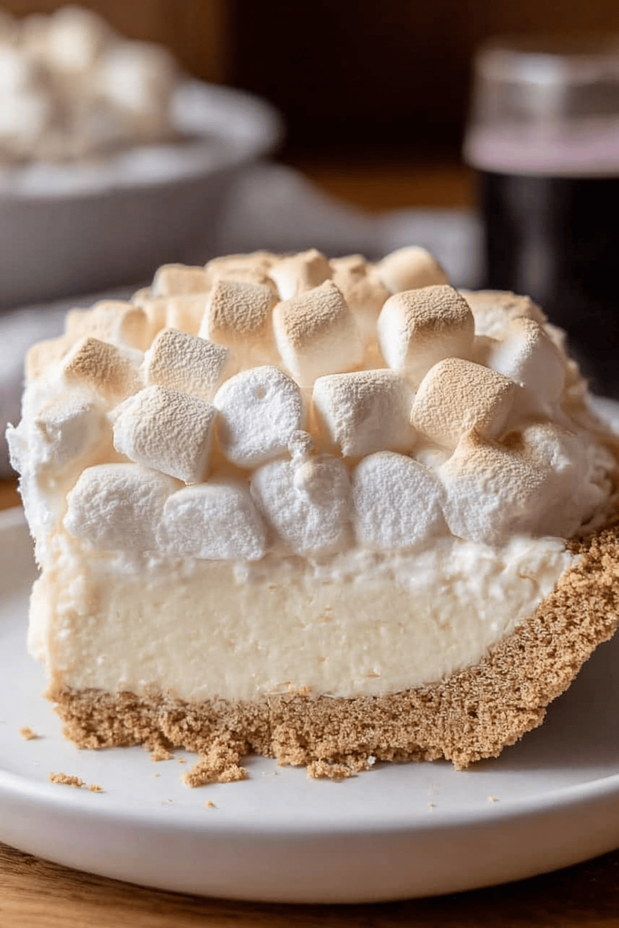 Marshmallow Whip Cheesecake