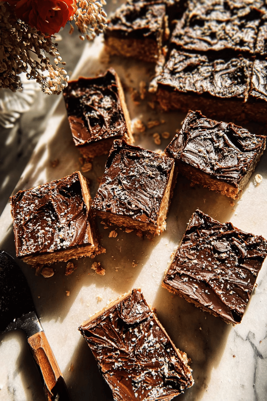 No Bake Oatmeal Cookie Bars