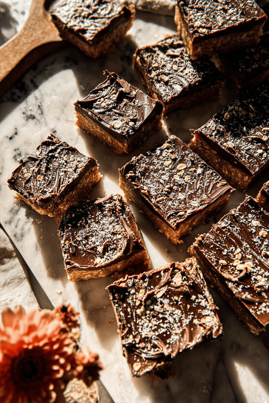 No Bake Oatmeal Cookie Bars