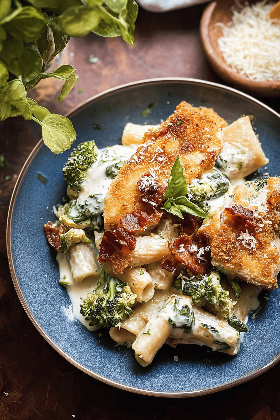 Parmesan Chicken Florentine