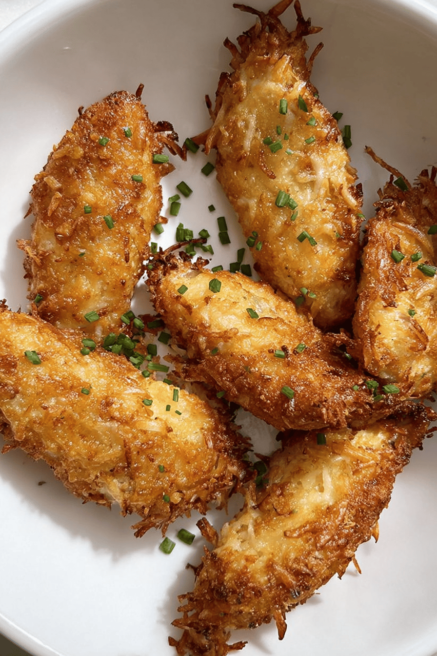 Parmesan Crusted Air Fryer Chicken Tenders