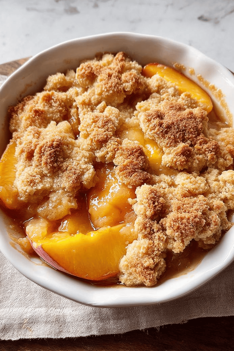 Peach Cobbler