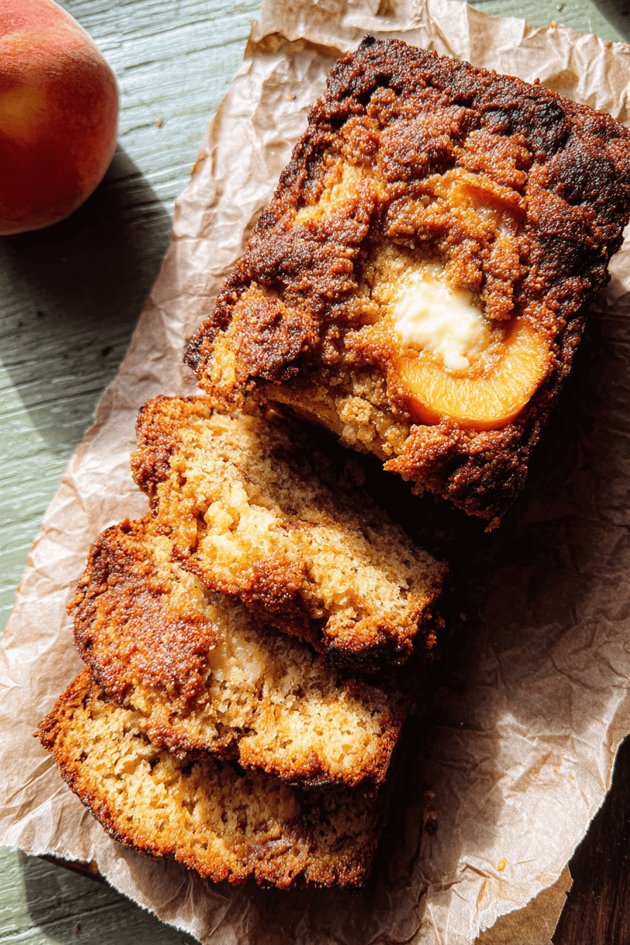 Peach Muffin Bread