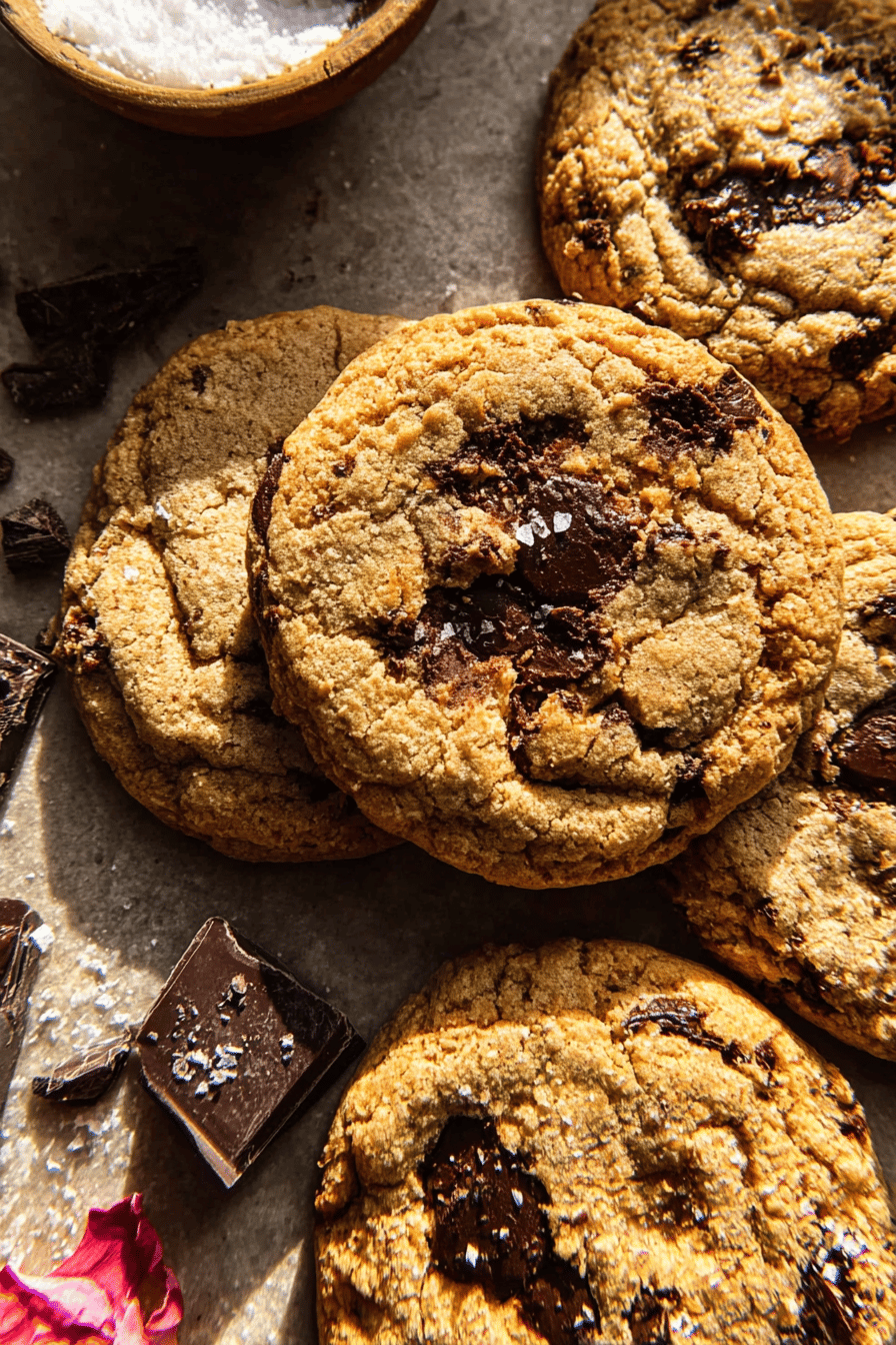 Peanut Butter Protein Chocolate Chip Cookies
