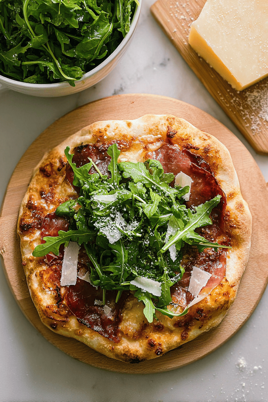 Prosciutto And Arugula Pizza
