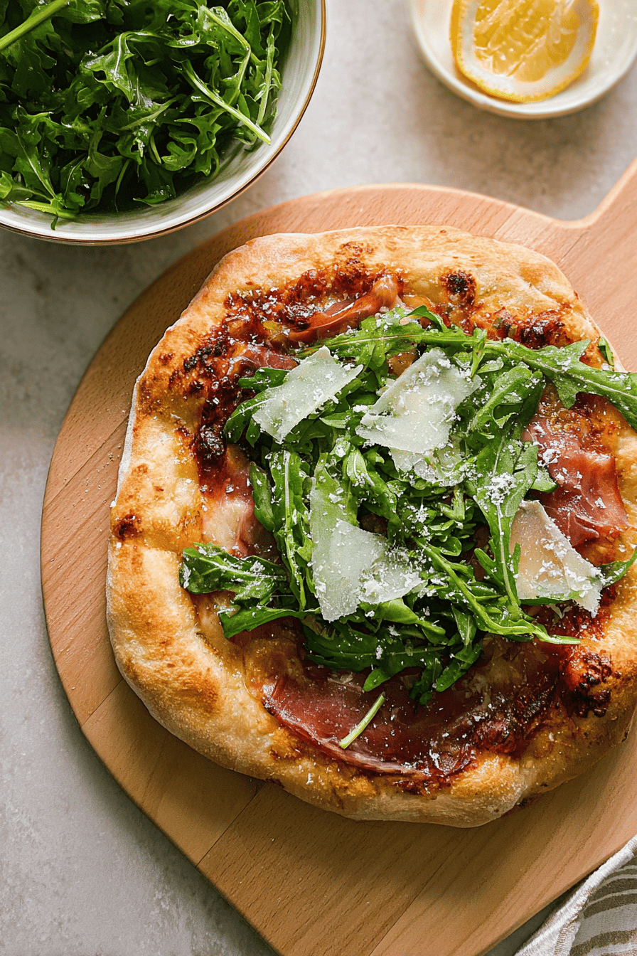 Prosciutto And Arugula Pizza