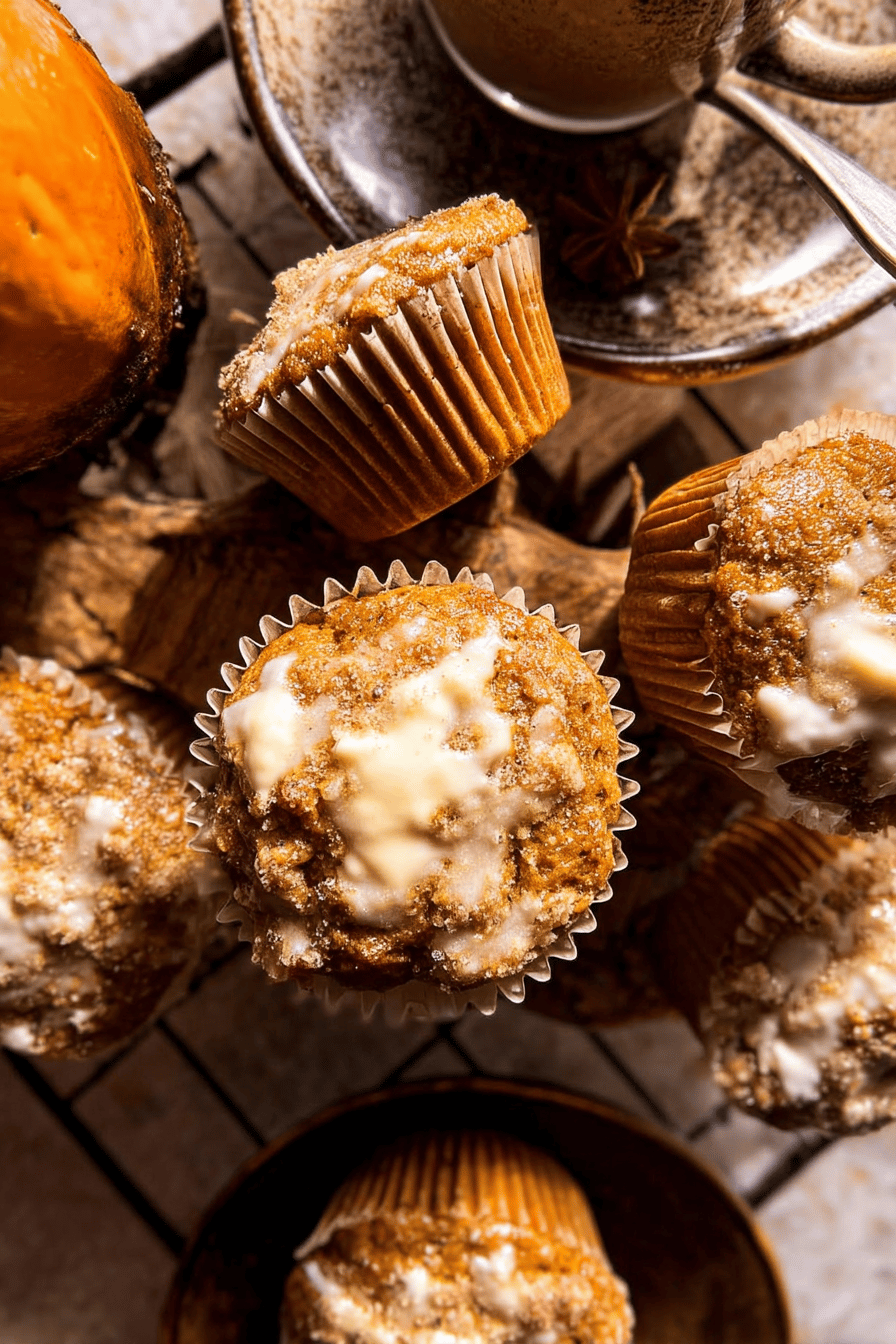 Pumpkin Cream Cheese Muffins
