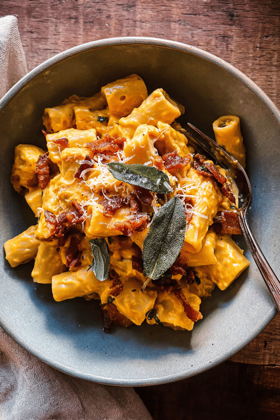 Pumpkin Rigatoni