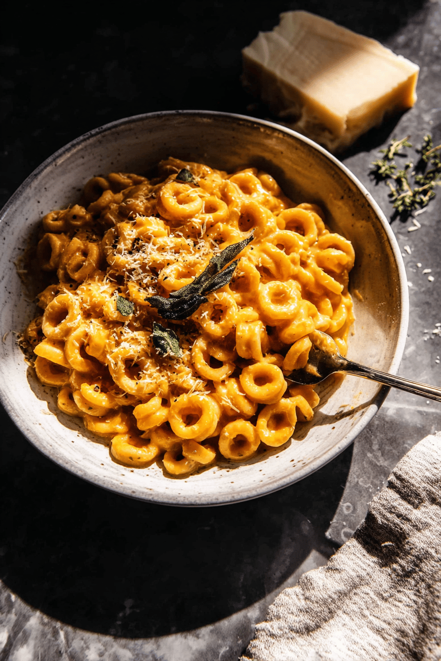 Pumpkin Spaghetti Os