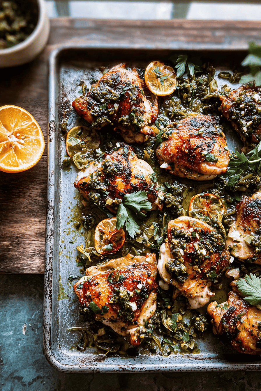 Roasted Garlic Butter Chicken