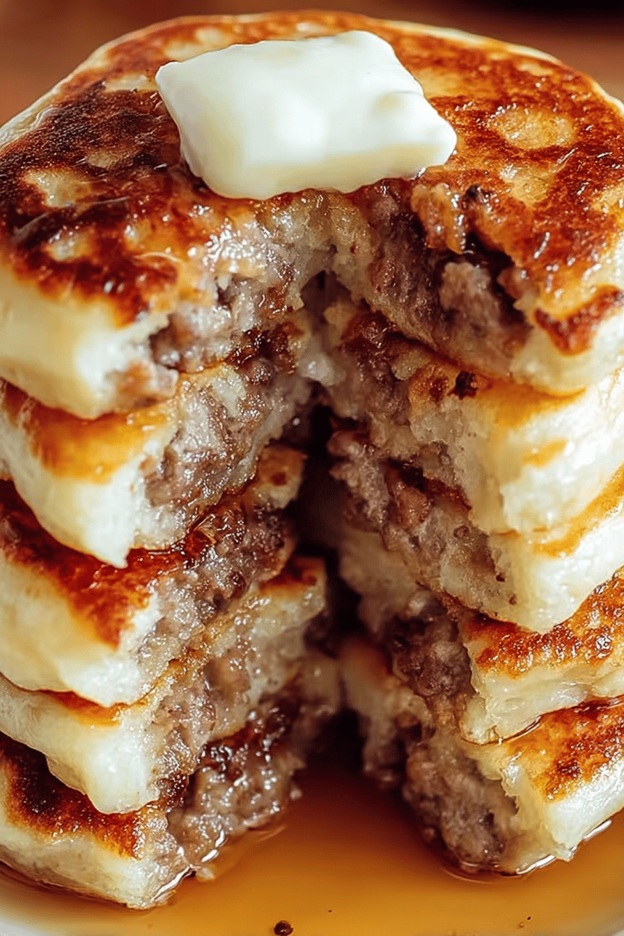 Sausage Pancake Bites