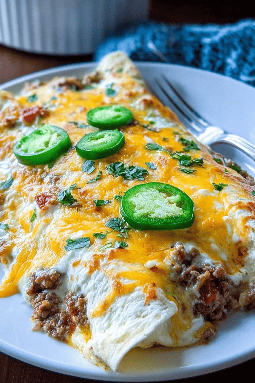 Southern Breakfast Enchiladas