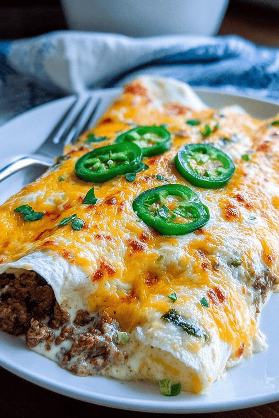 Southern Breakfast Enchiladas