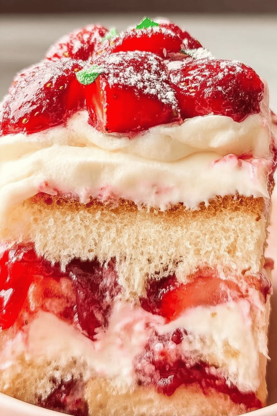 Strawberry Tiramisu