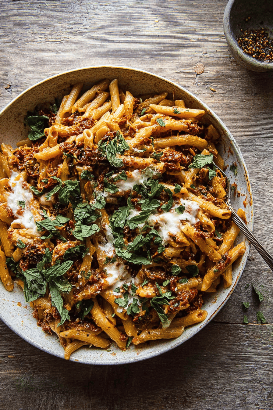 Sun Dried Tomato Pasta