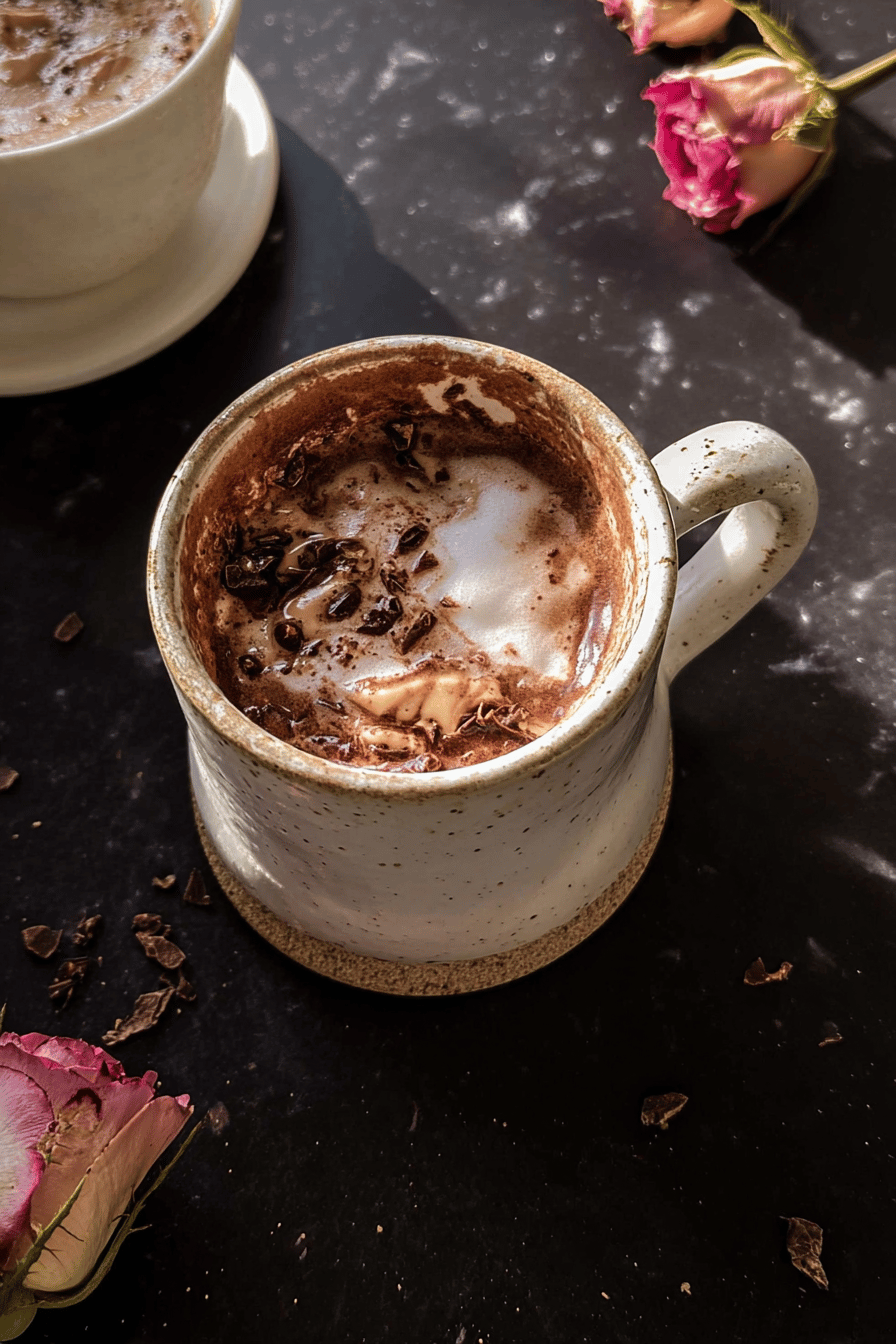 Tahini Hot Chocolate