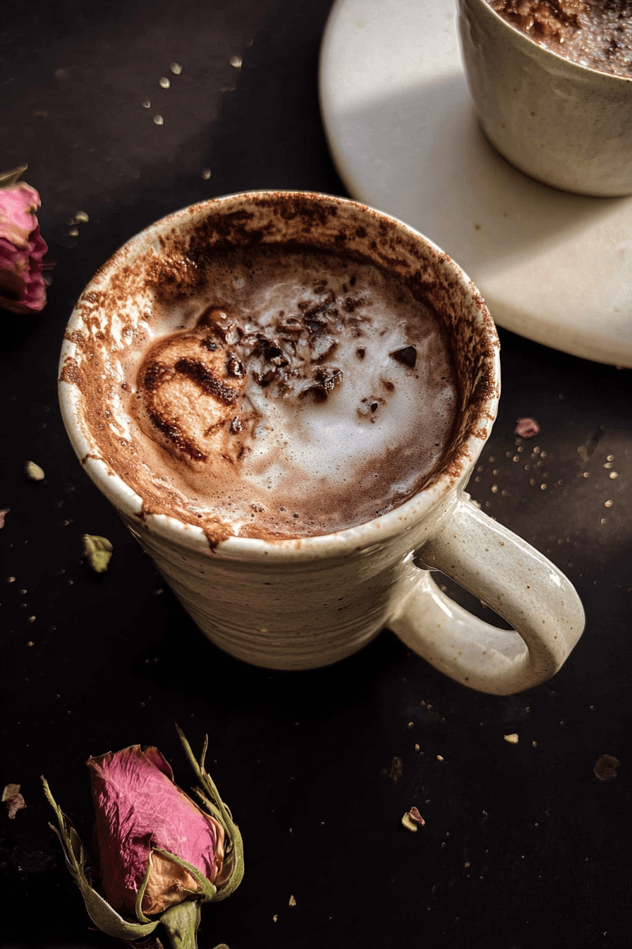 Tahini Hot Chocolate
