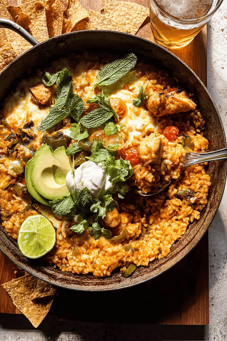 Tomatillo Chicken And Rice