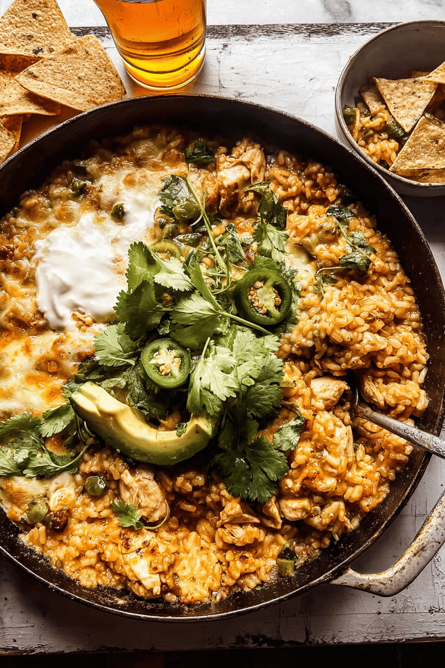 Tomatillo Chicken And Rice