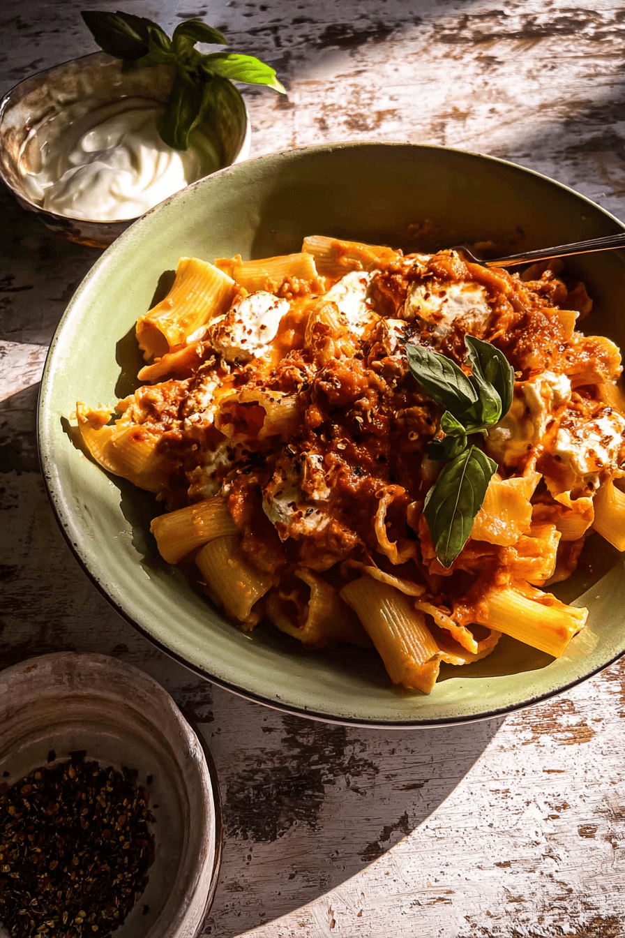 Tomato And Ricotta Pasta