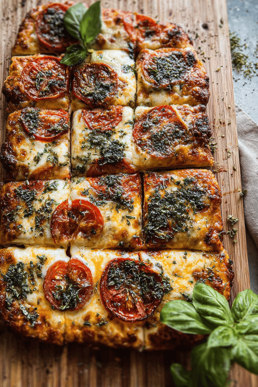 Tomato Herb Pizza