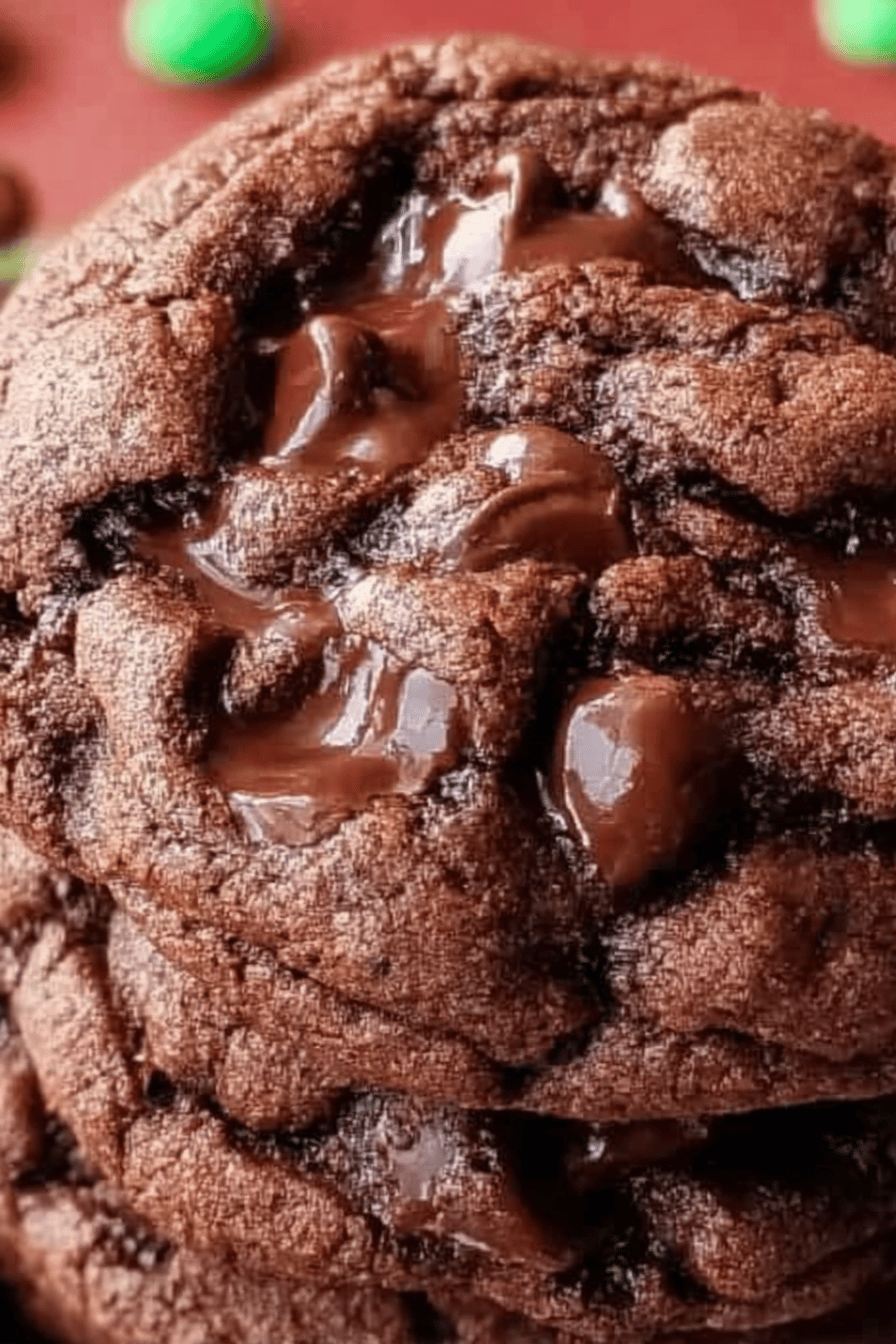 Triple Chocolate Cookies