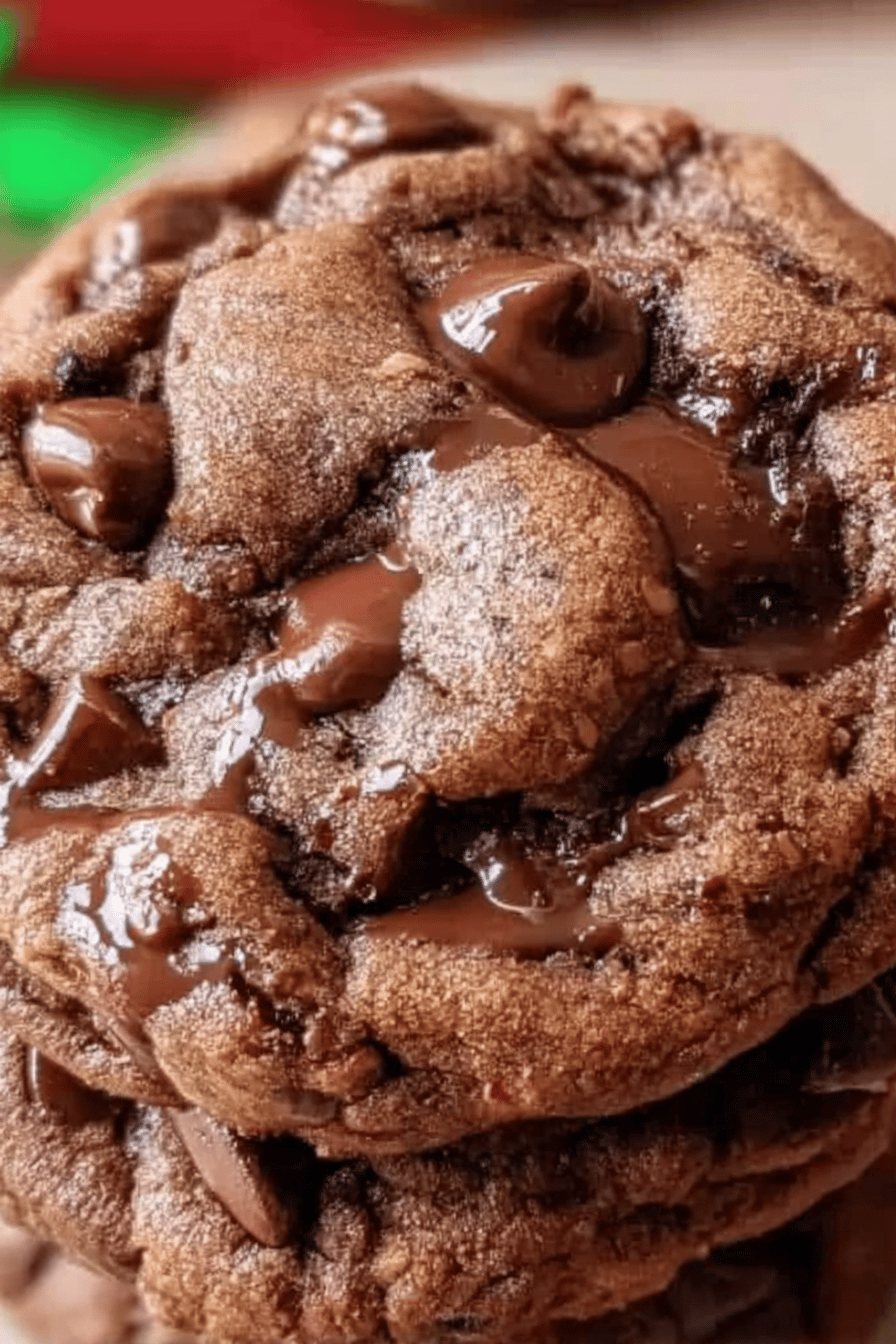 Triple Chocolate Cookies
