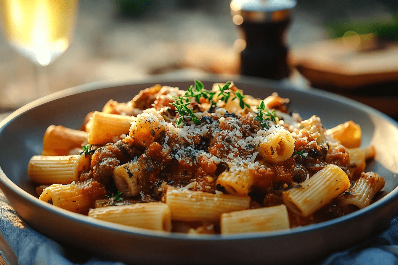 Ziti alla Genovese