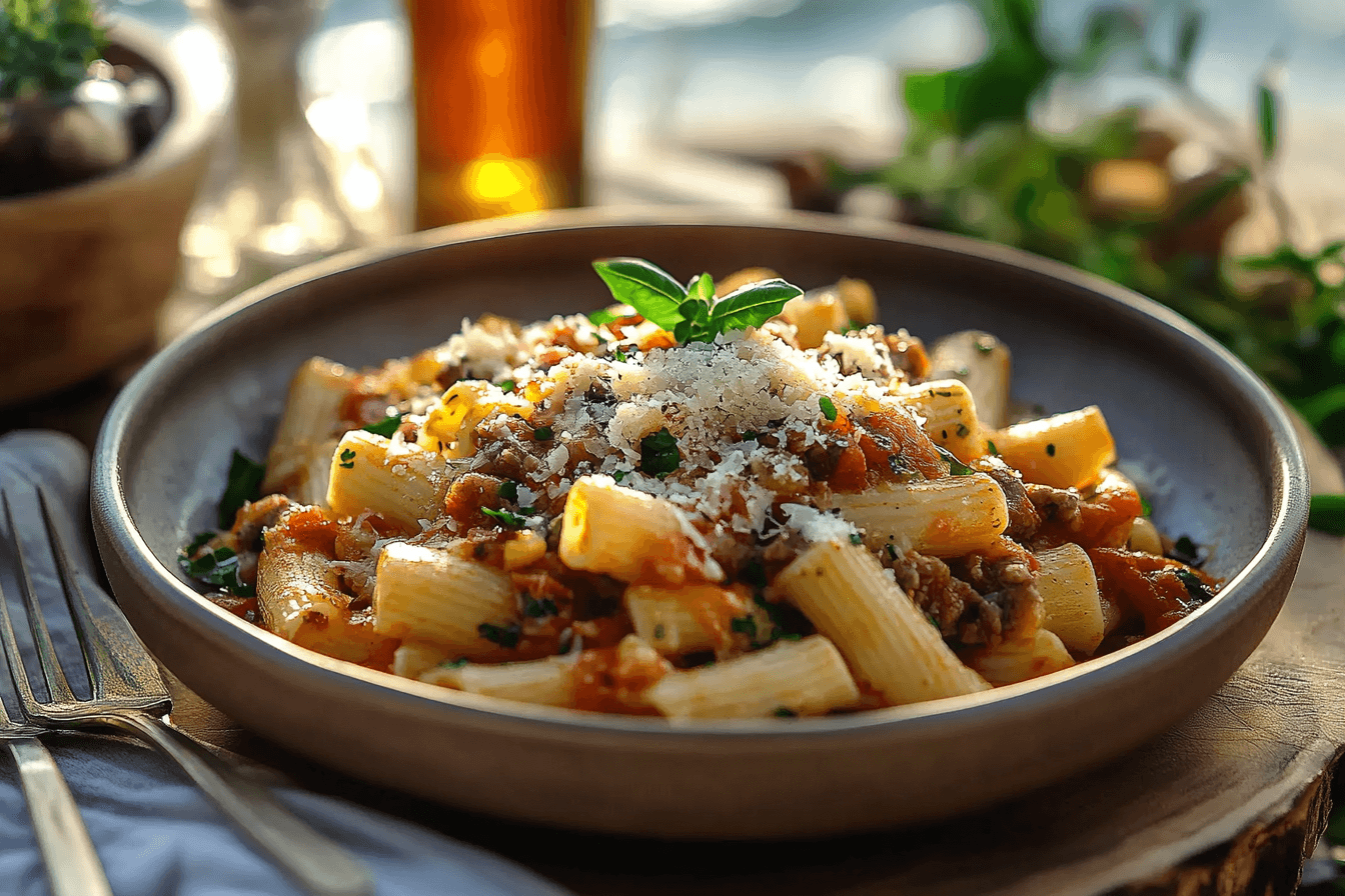 Ziti alla Genovese